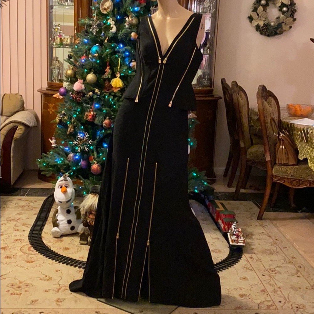 HERVE LEGER Bandage gown size Large